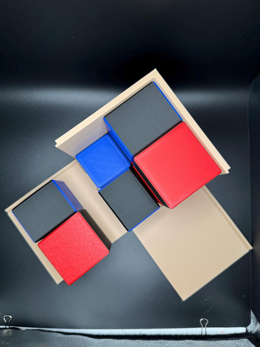 Binomial Cube - 3D Algebra Visualisation Tool for Teachers & Classrooms | (a+b)³ Educational Model