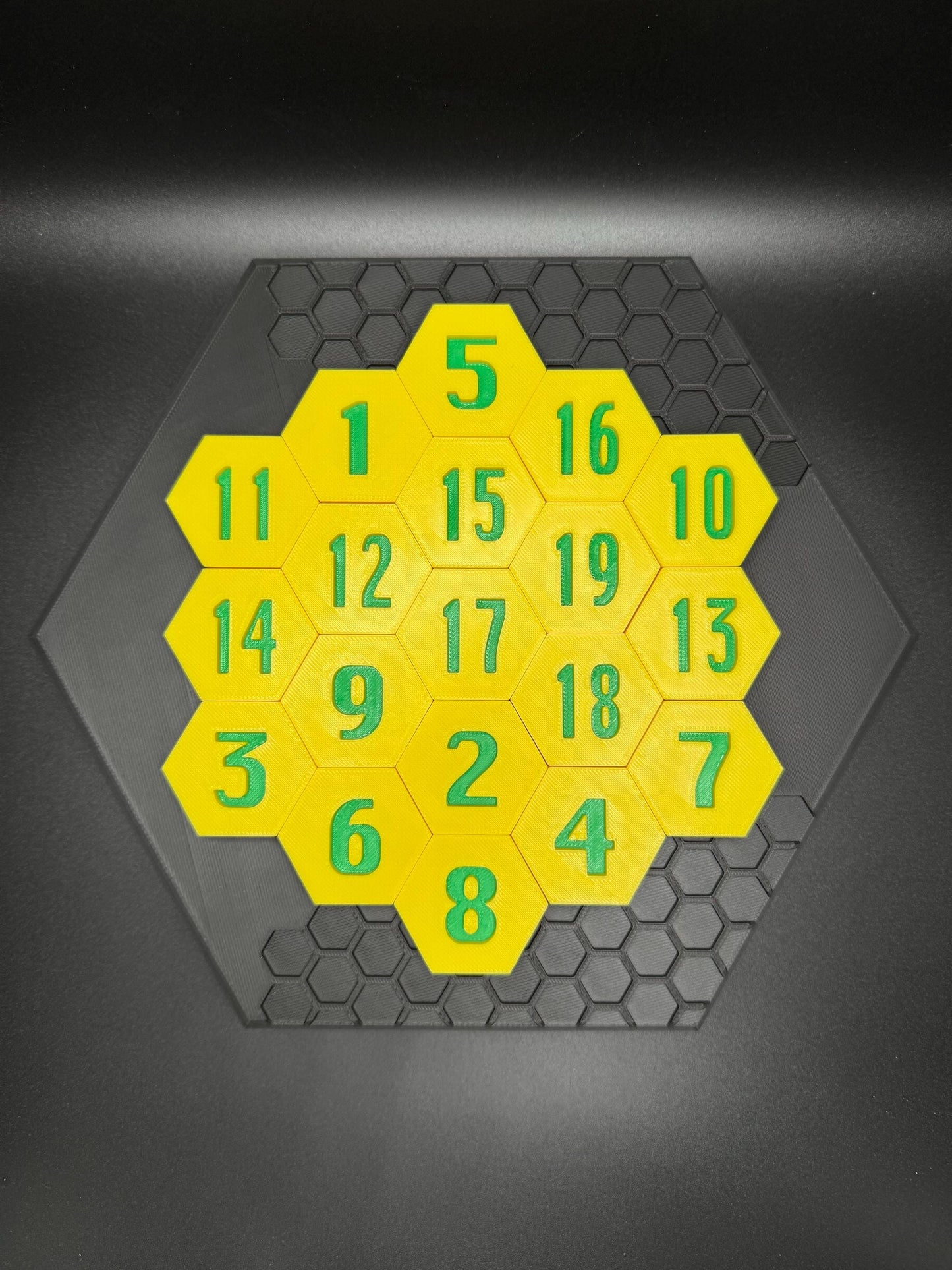 Aristotle's Number Puzzle - Challenging Hexagon Puzzle to Arrange for a Sum of 38, Unique Brain Teaser & Gift for All Ages