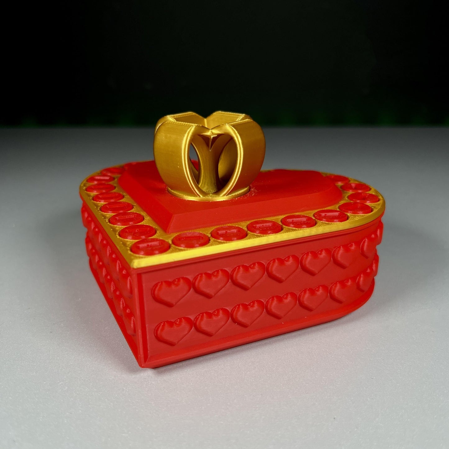 Annoying Valentines Gift Box - Unlock the Heart by Unscrewing Every Screw! Perfect for Valentines Day, Birthdays, Holidays, and More!