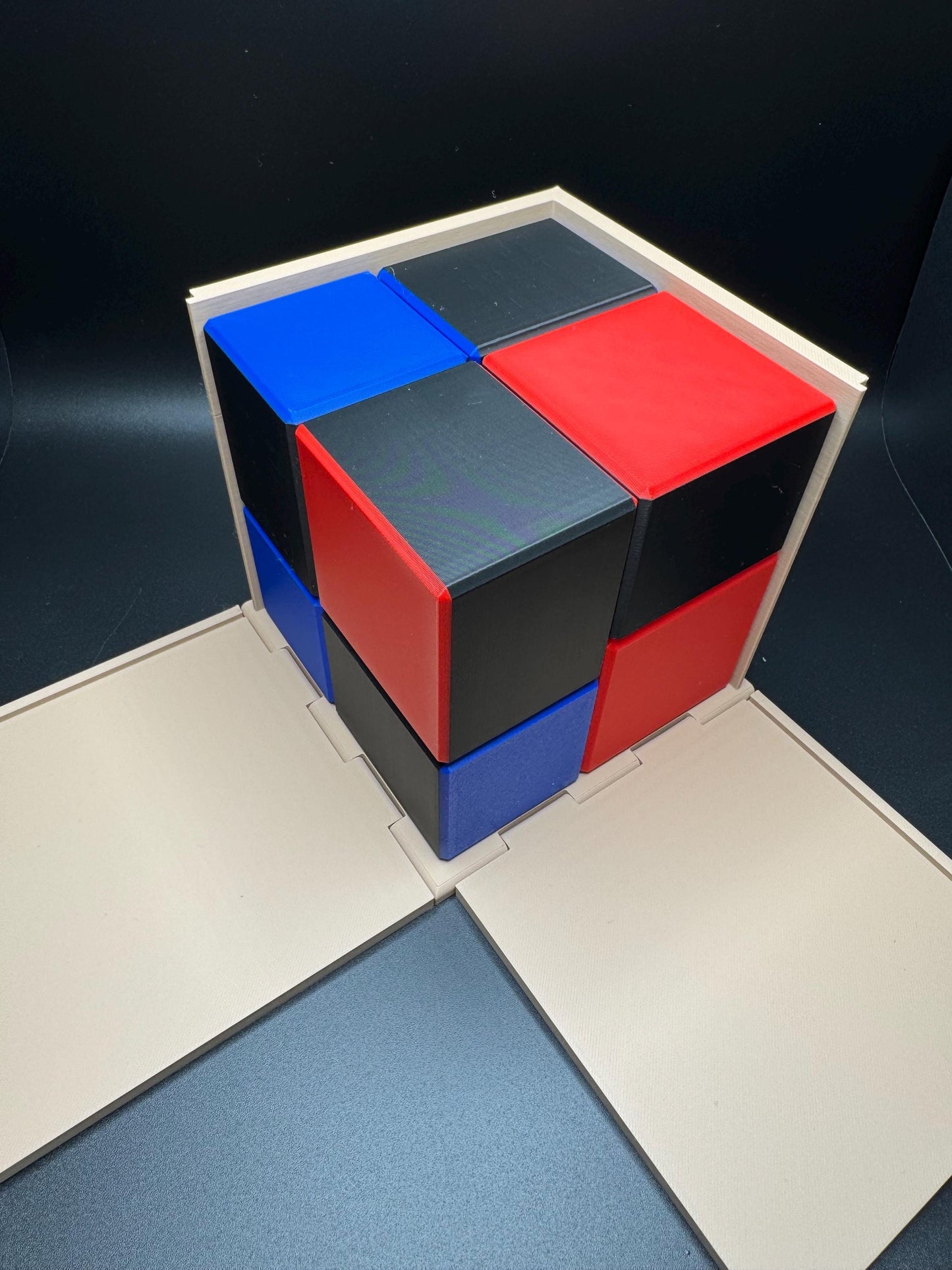 Binomial Cube - 3D Algebra Visualisation Tool for Teachers & Classrooms | (a+b)3 Educational Model