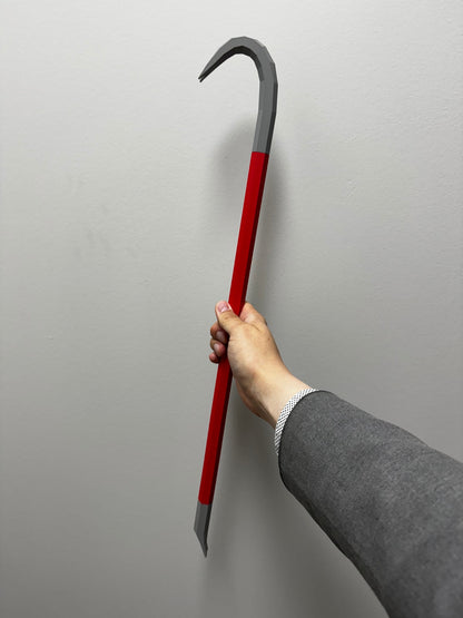 Half Life Black Mesa Crowbar 3D Print Cosplay Prop - Perfect for Gamers & Collectors!