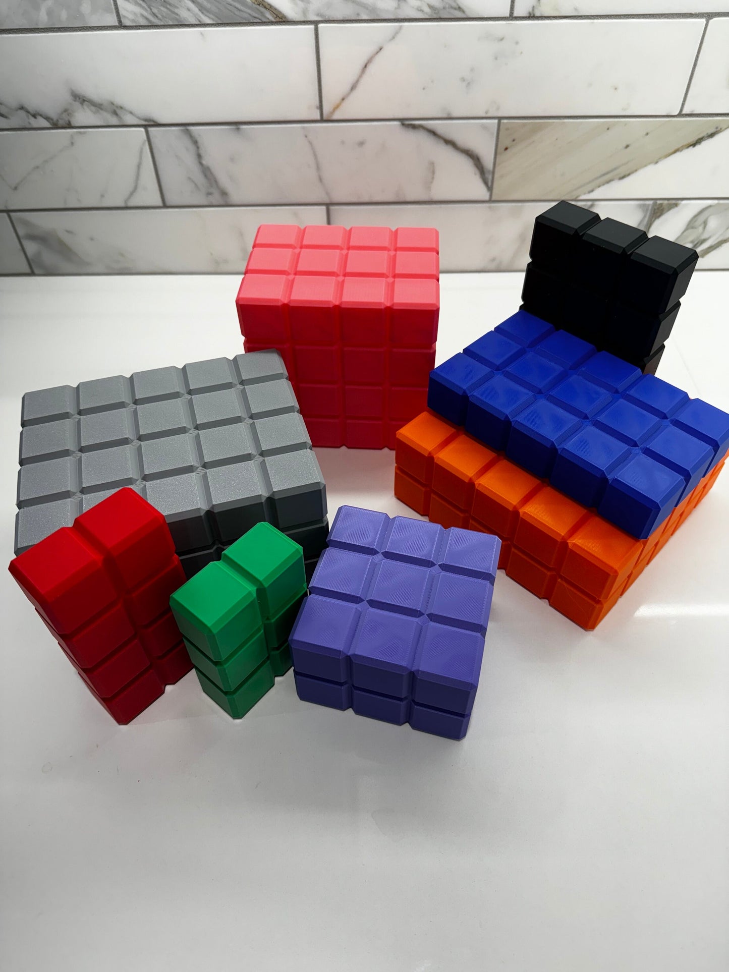 Cube Equation Puzzle by Thomas O'Beirne - Unique Brain Teaser & Math Challenge Gift