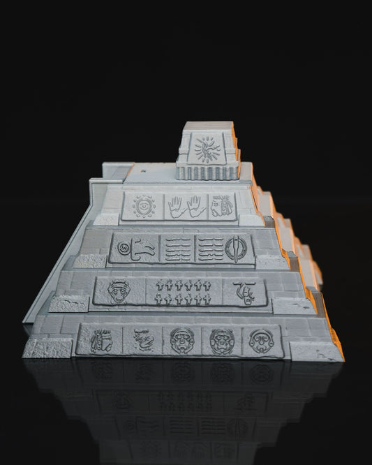 Pyramid Puzzle Box - Solve the Riddle to Unlock