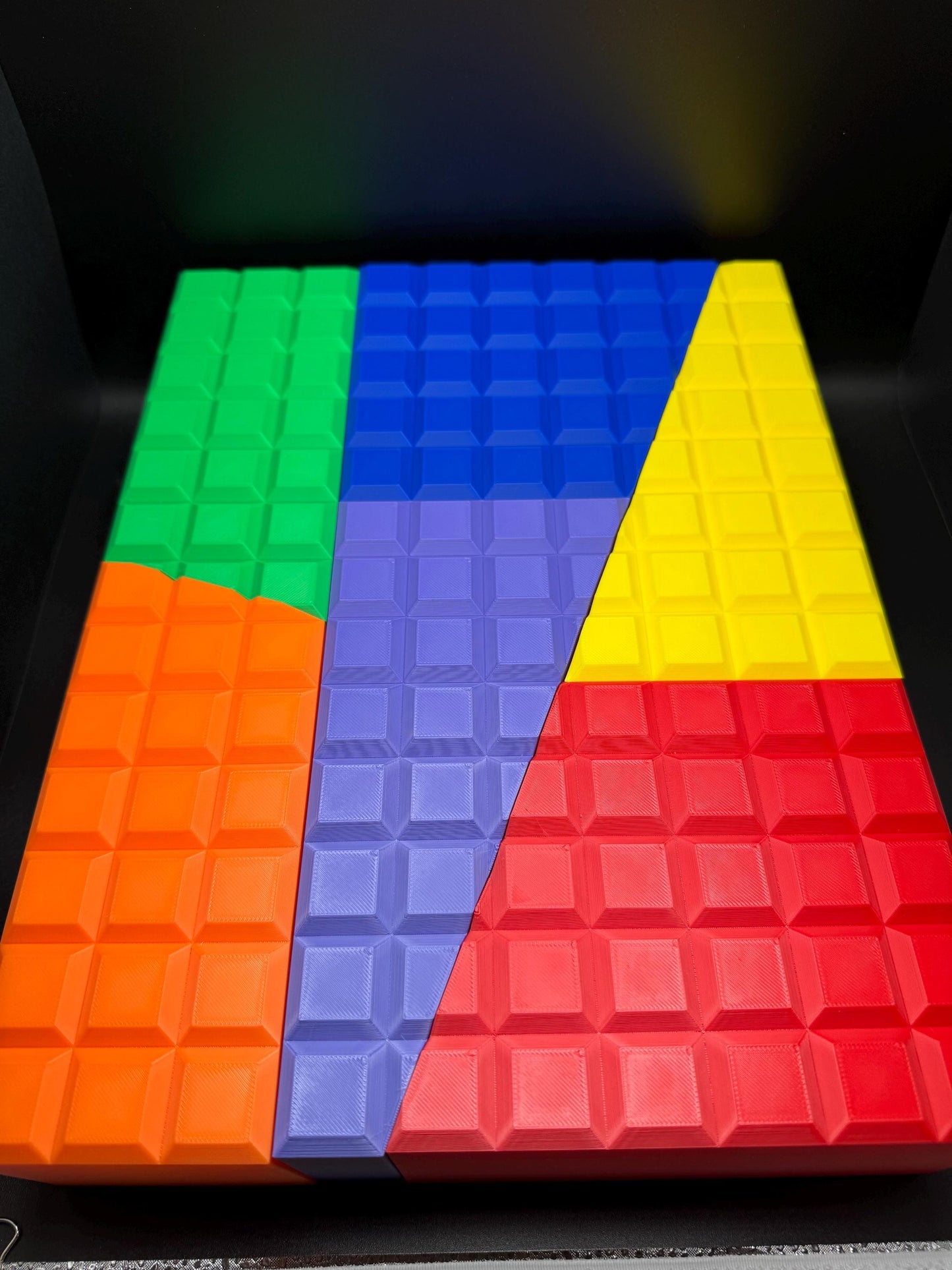 Puzzle Paradox 64+64=130 - Optical Illusion Puzzle for STEM Learning, High Quality 3D Printed Toy for All Ages