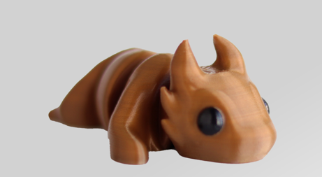 Dragon Baby - Articulating Tiny 3D Printed Fidget Toy, Sensory Bulk Gifts for Kids and Adults