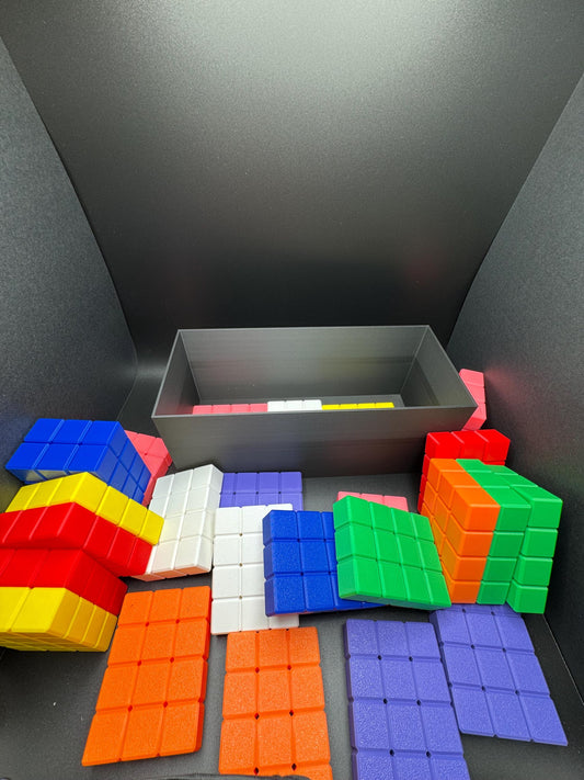 Singmaster Packing Puzzle - Unique Brain Teaser, 25 Brick Challenge, Fun & Educational 3D Printed Brick Game, Perfect Gift Idea