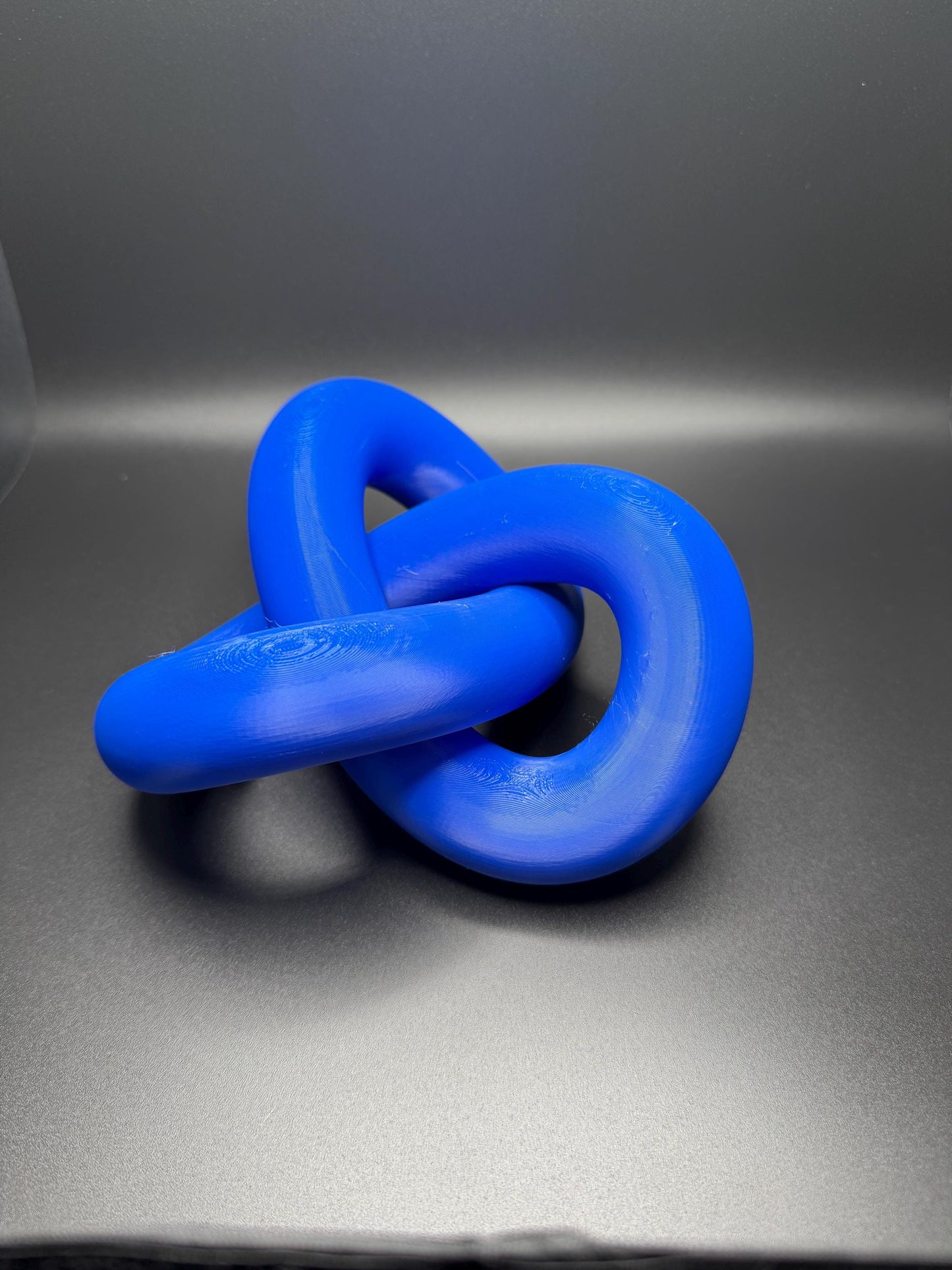 3D Printed Trefoil Knot - High Quality Gift for Teachers, Him or Her - Unique Decorative Art Piece