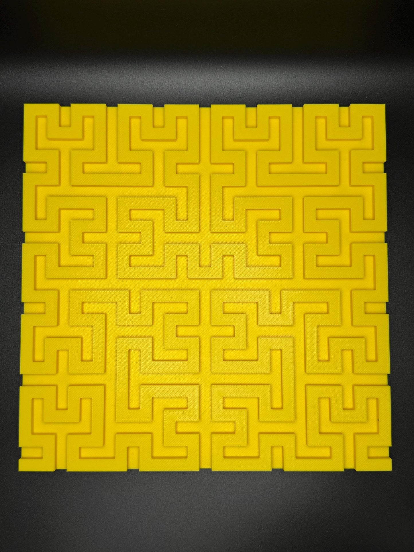 Hilbert Curve Puzzle - Fractal Art for Home Décor, Unique Mathematical Gift, Educational Toy & Brain Teaser for Adults and Kids - 3D Printed