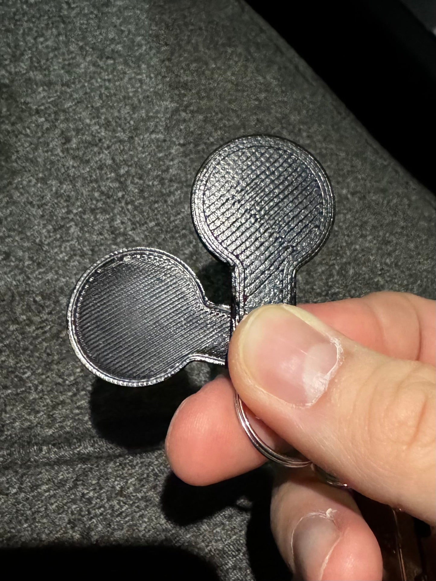 Canadian Cart Coin Keys - 3D Printed Quarter and Loonie