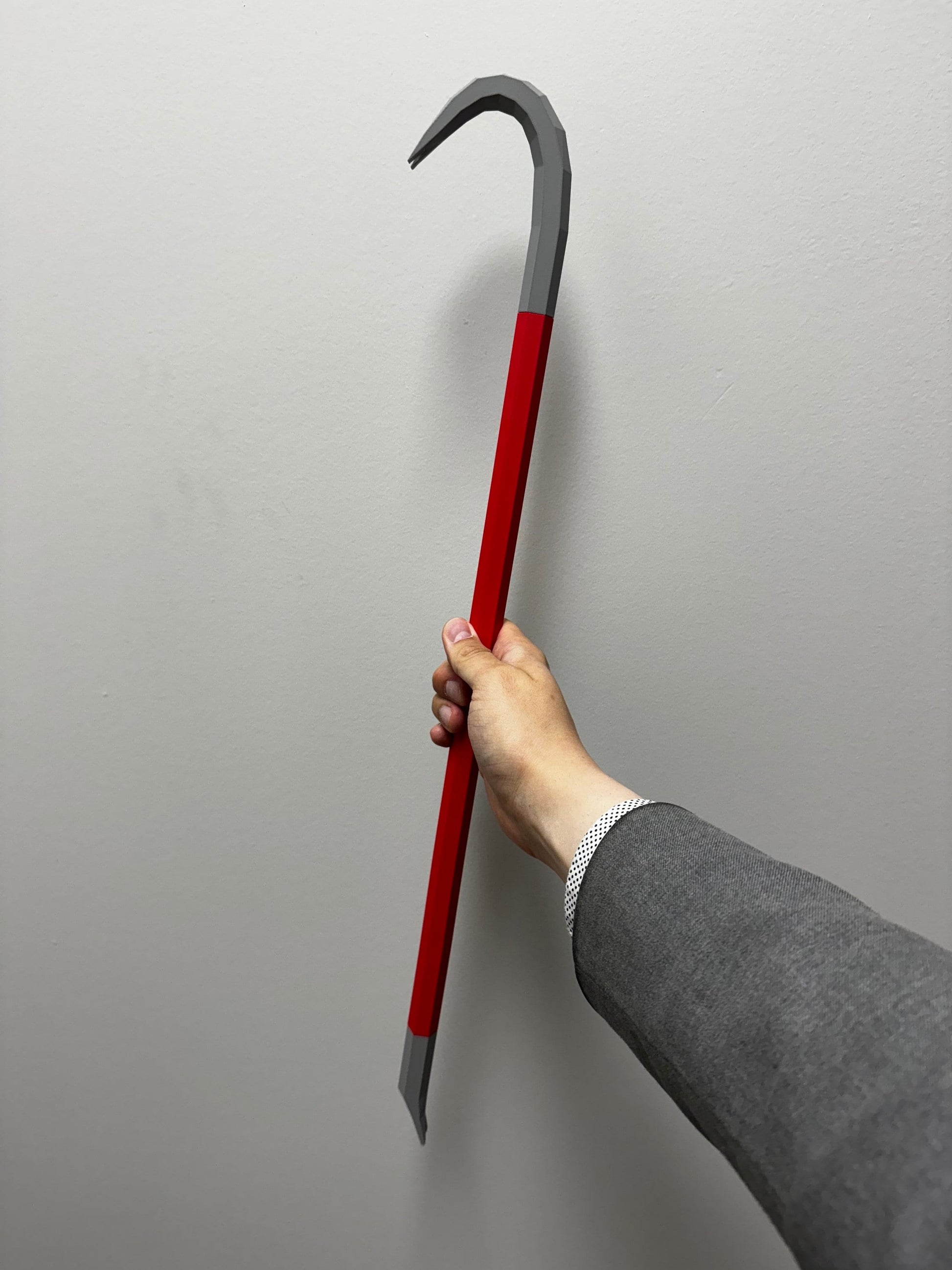 Half Life Black Mesa Crowbar 3D Print Cosplay Prop - Perfect for Gamers & Collectors!