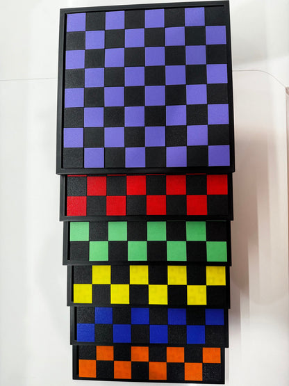 Checkerboard Dissection Puzzle - 8-Piece Brain Teaser, Challenging Puzzle, Gift for Puzzle Lovers, Great Gift for Puzzle Lovers of All Ages