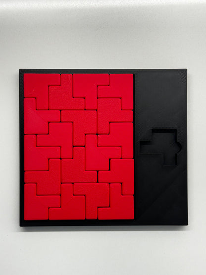 Hexomino Rectification Puzzle