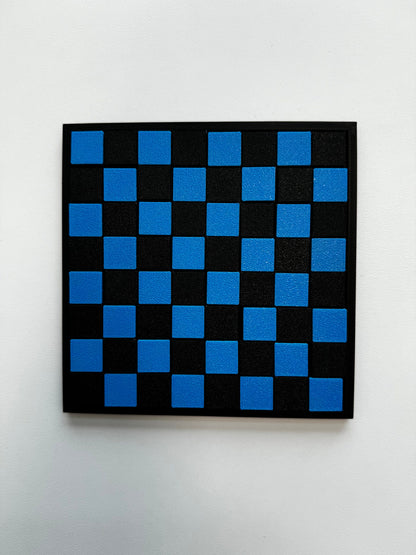 Antique Checkerboard Dissection Puzzle - 3D Printed Classic 1880s Style Brain Teaser Gift for Puzzle Lovers