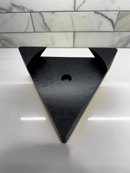 Impossible Dovetail Triangle Puzzle - 3D Printed Unique Brain Teaser, Gift for Puzzle Enthusiasts & Geometric Art Lovers