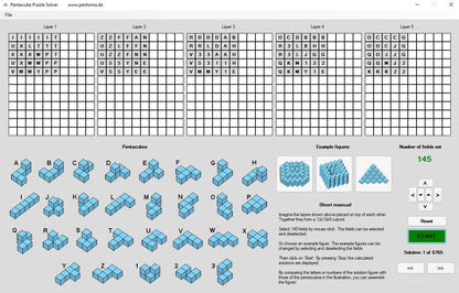 Dorian Cube Puzzle - 25 Unique Pentacube Pieces, 3D Brain Teaser, Fun and Educational Gift for Puzzle Lovers & Challenge Seekers