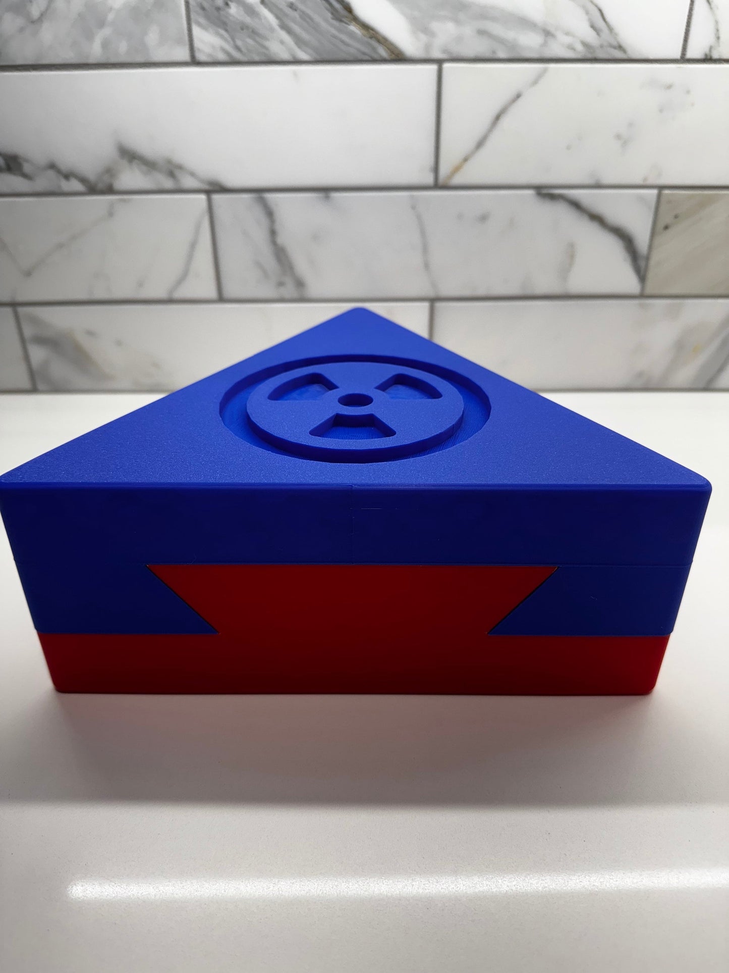 Impossible Dovetail Triangle Puzzle - 3D Printed Unique Brain Teaser, Gift for Puzzle Enthusiasts & Geometric Art Lovers