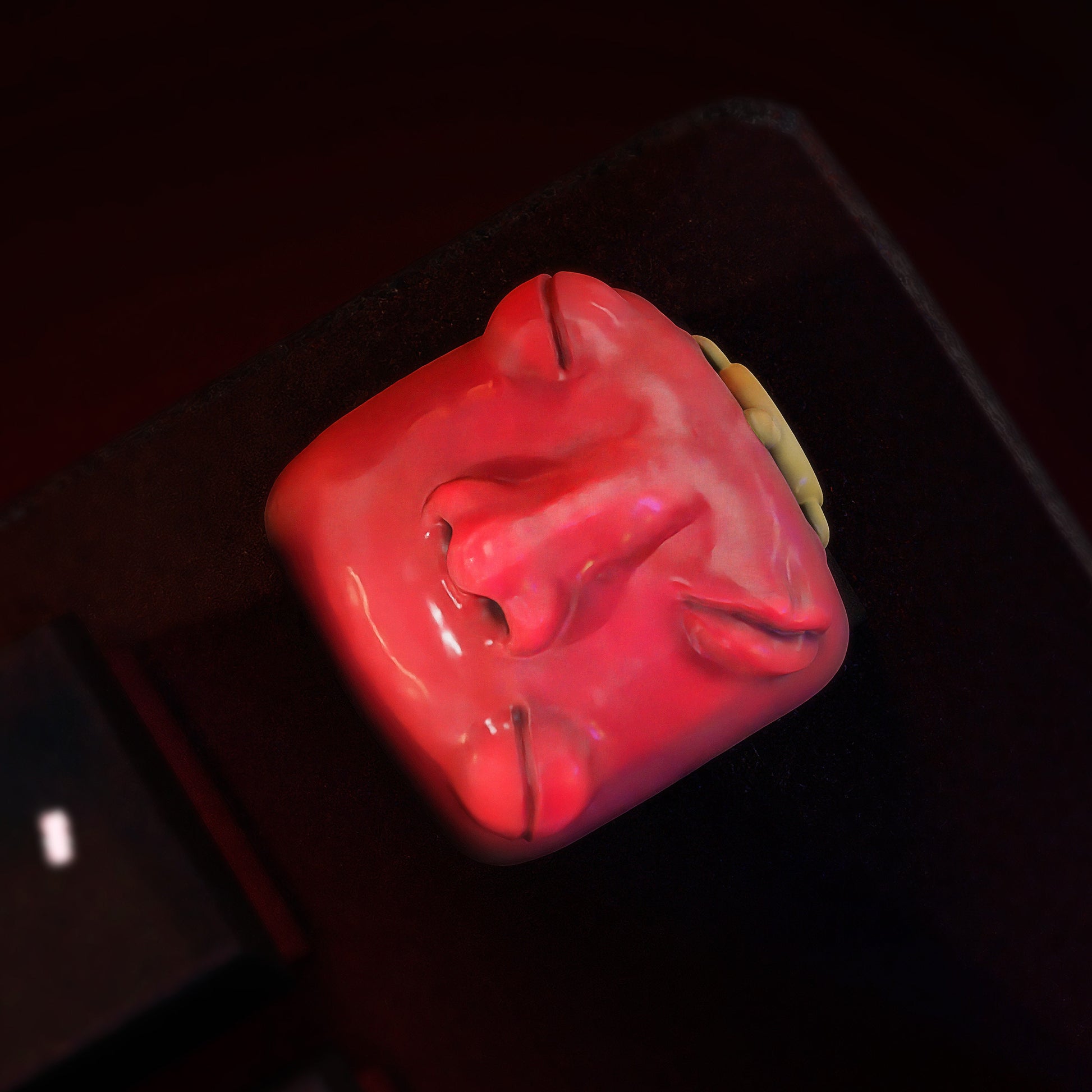 Handmade Inspired By Berserk Keycaps for Cherry MX - Custom Artisan Keycaps - Anime Fan Gift - Guts, Behelit, Gift for Him and Her