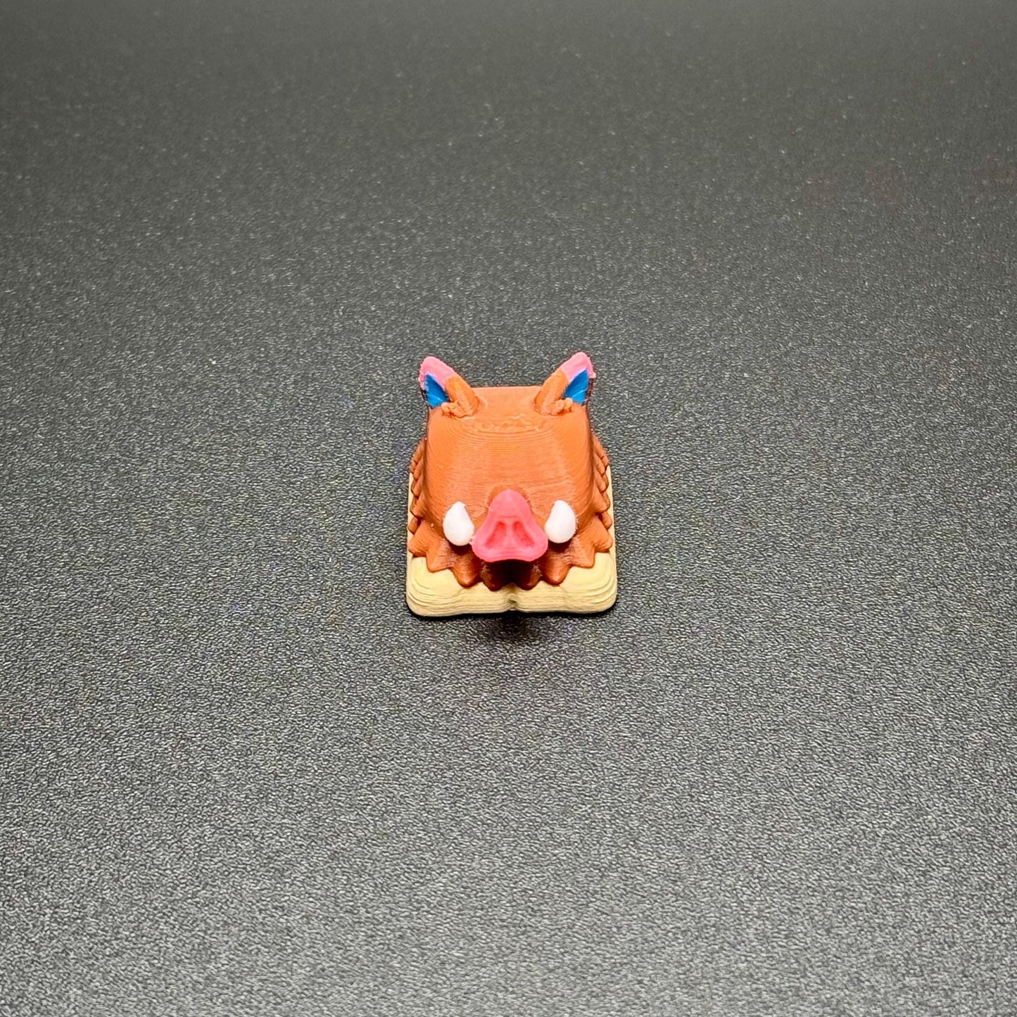 Handmade Inspired By Demon Slayer Keycaps: Tanjiro, Nezuko, Zenitsu & Inosuke for Cherry MX – Artisan Custom Key Caps - Gift for Anime Fans