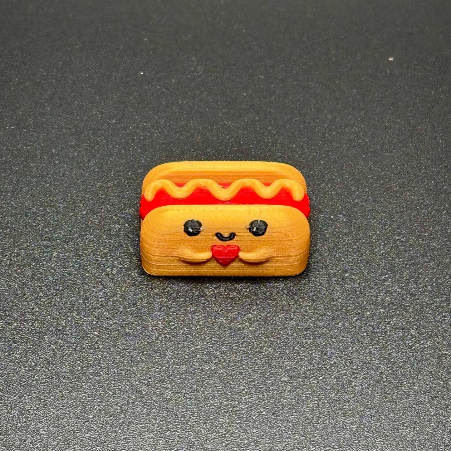 Handmade Cute Fast Food Keycaps, Burger, Fries, Popcorn, Hot Dog Keycaps for Cherry MX - Cute Custom Artisan Gift - Keycap Set for Him & Her