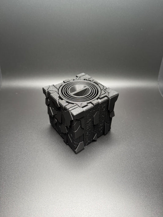 Alien Artifact Puzzle - Puzzle Box, Fun Gift For All Ages, Unique Puzzle, Painted Glow in the Dark or Regular Styles!