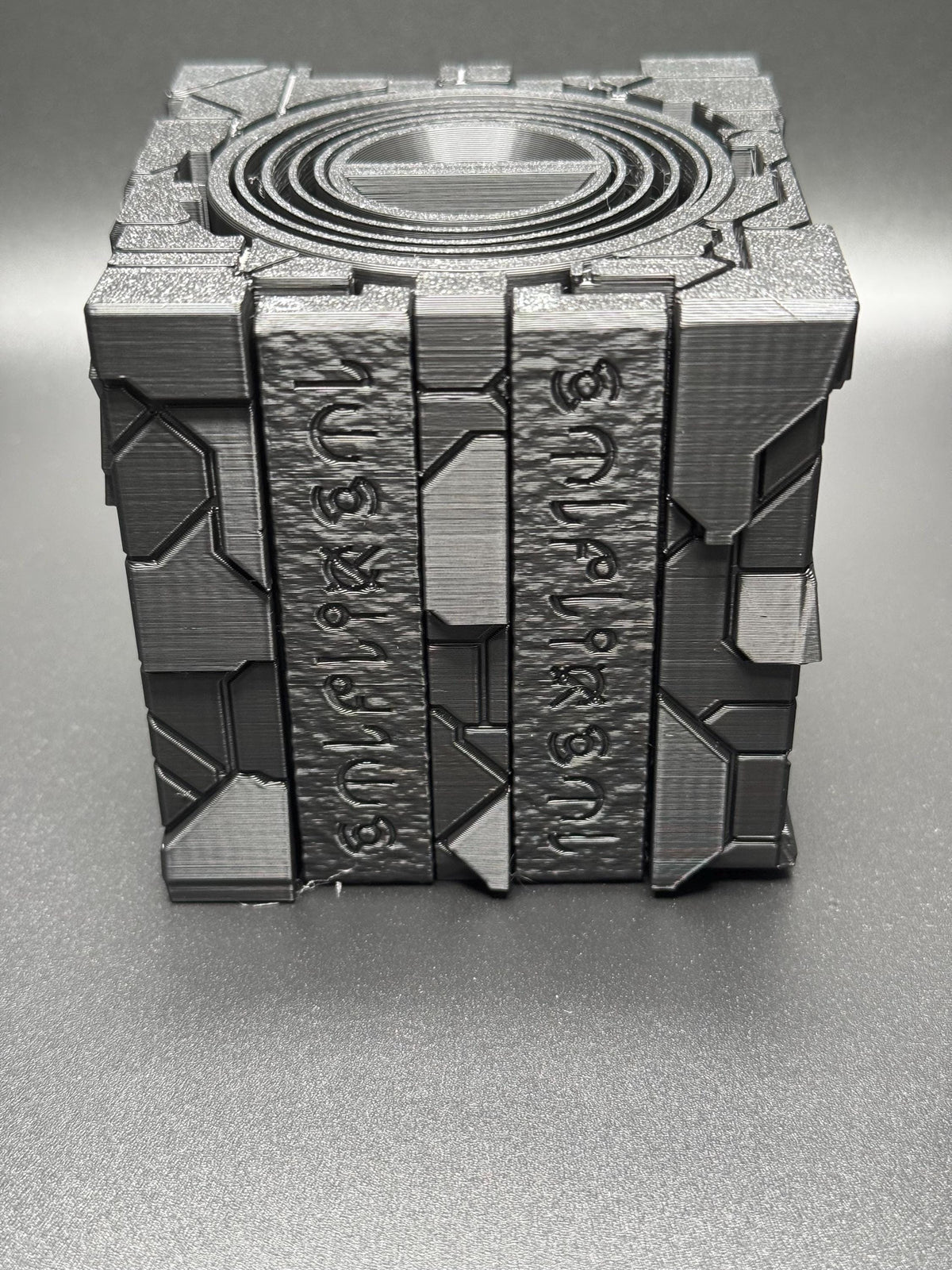 Alien Artifact Puzzle - Puzzle Box, Fun Gift For All Ages, Unique Puzzle, Painted Glow in the Dark or Regular Styles!