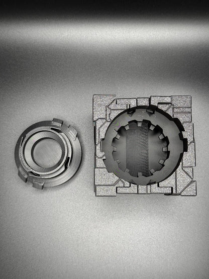 Alien Artifact Puzzle - Puzzle Box, Fun Gift For All Ages, Unique Puzzle, Painted Glow in the Dark or Regular Styles!