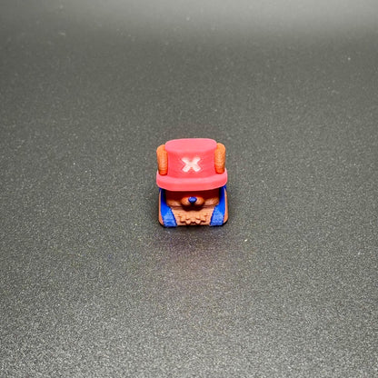 Handmade Inspired By Anime Keycaps - Usopp, Nami, Chopper for Cherry MX - Custom Artisan - Perfect Anime Fan Gift