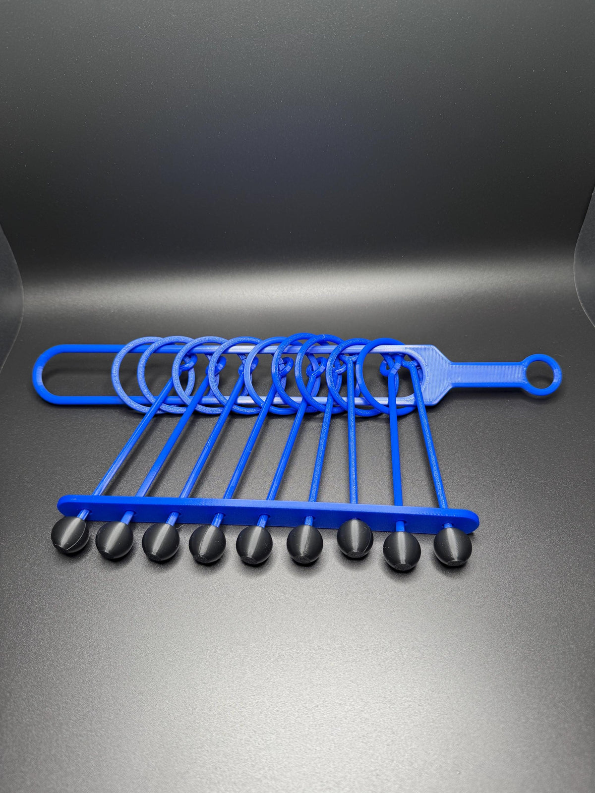 Chinese Rings Puzzle - Baguenaudier 3D Printed High Quality Brain Teaser - Perfect Gift for Students & Teachers