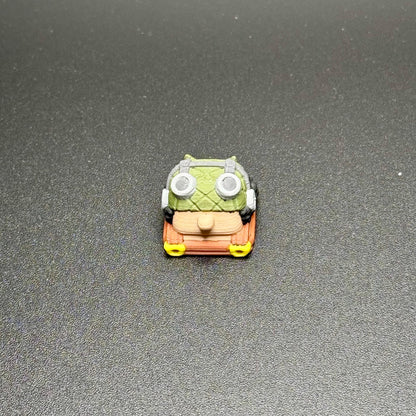 Handmade Inspired By Anime Keycaps - Usopp, Nami, Chopper for Cherry MX - Custom Artisan - Perfect Anime Fan Gift