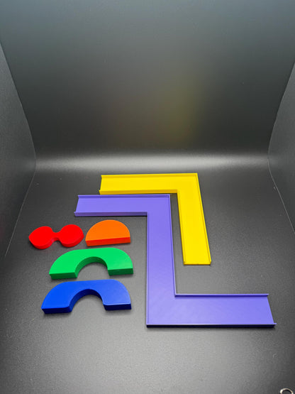 Moving Sofa Problem Puzzle | Unique 3D Printed Math Challenge & Gift for Puzzle Enthusiasts | Fun Brain Teaser for Adults and Kids