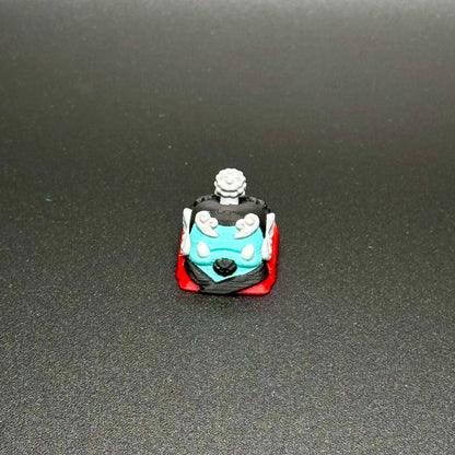 Handmade Inspired By Anime Keycaps - Vivi, Robin, Franky, Brook, Jinbe for Cherry MX - Custom Artisan - Perfect Anime Fan Gift