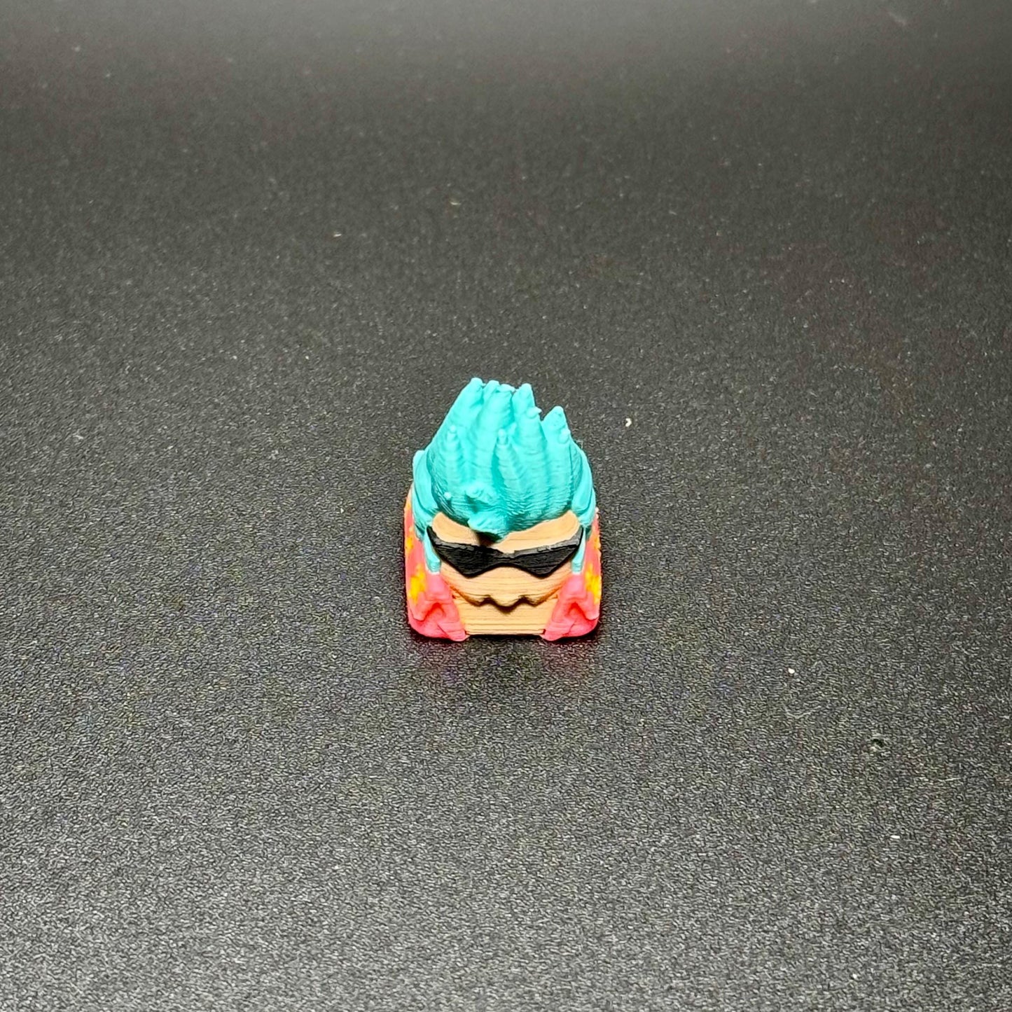 Handmade Inspired By Anime Keycaps - Vivi, Robin, Franky, Brook, Jinbe for Cherry MX - Custom Artisan - Perfect Anime Fan Gift