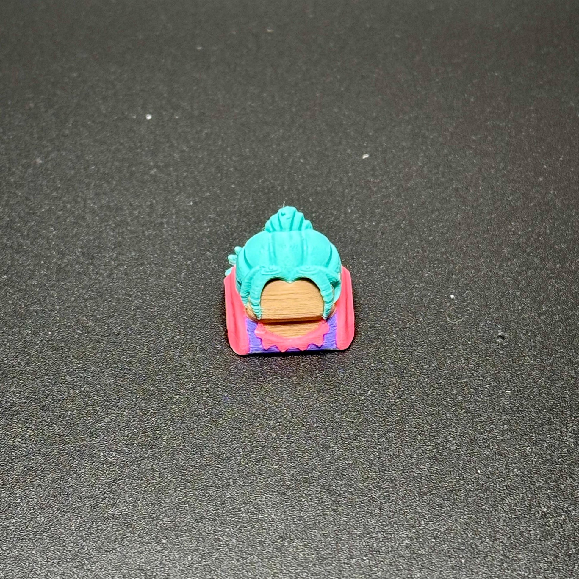 Handmade Inspired By Anime Keycaps - Vivi, Robin, Franky, Brook, Jinbe for Cherry MX - Custom Artisan - Perfect Anime Fan Gift