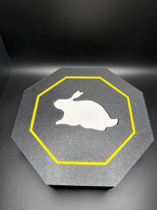 Rabbit Puzzle - Silhouettoscope, Question du Lapin, Double-Sided Octagons, Stackable Fun Puzzle for Kids, Perfect Gift for Learning & Play