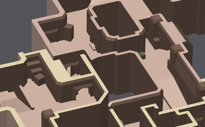 Counter Strike 2 & Counter Strike Global Offensive Dust 2 3D Map Layout - High Quality 3D Print, Perfect Gift for Gamers, 10 Inch Size!