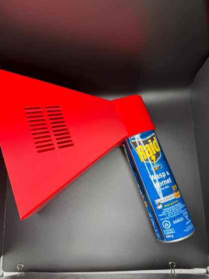 3D Printed Insect Trapper and Killer for Spray Can, Easy Attachment, No Mess, Fits 66mm Cans, Multiple Colors, High Quality