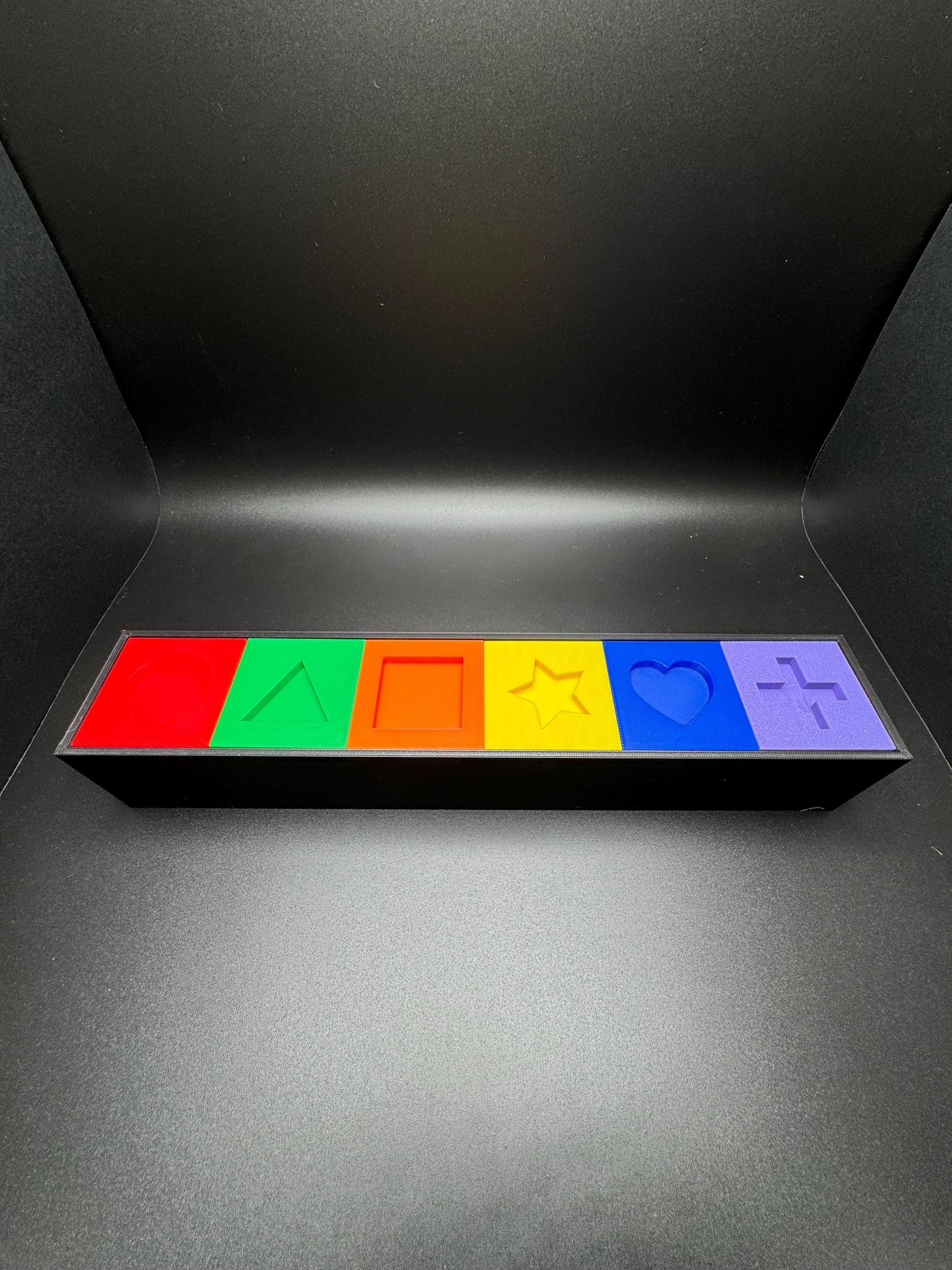 6 Cube Instant Insanity Challenge for All Ages - Fun & Engaging Gift Idea for Puzzle Lovers - 3D Printed Puzzle
