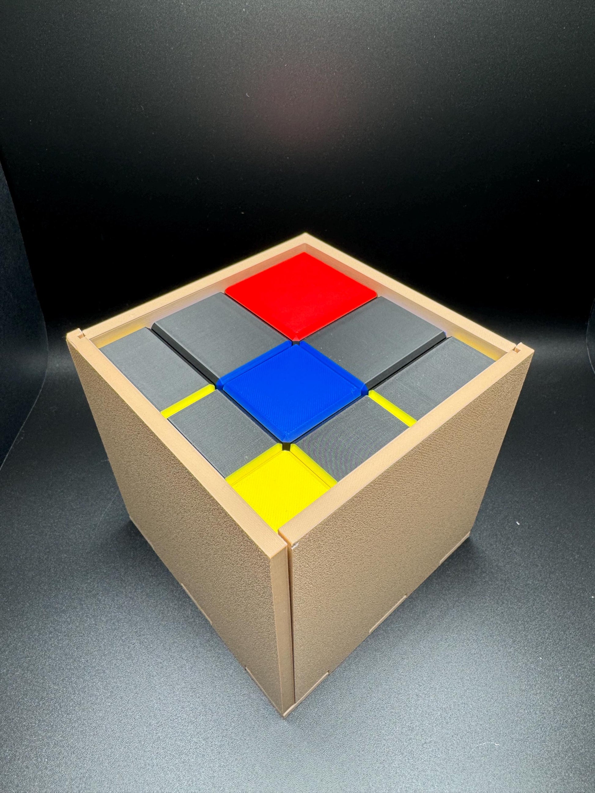 Trinomial Cube - 3D Algebra Visualisation Tool for Teachers & Classrooms | (a+b+c)3 Educational Model