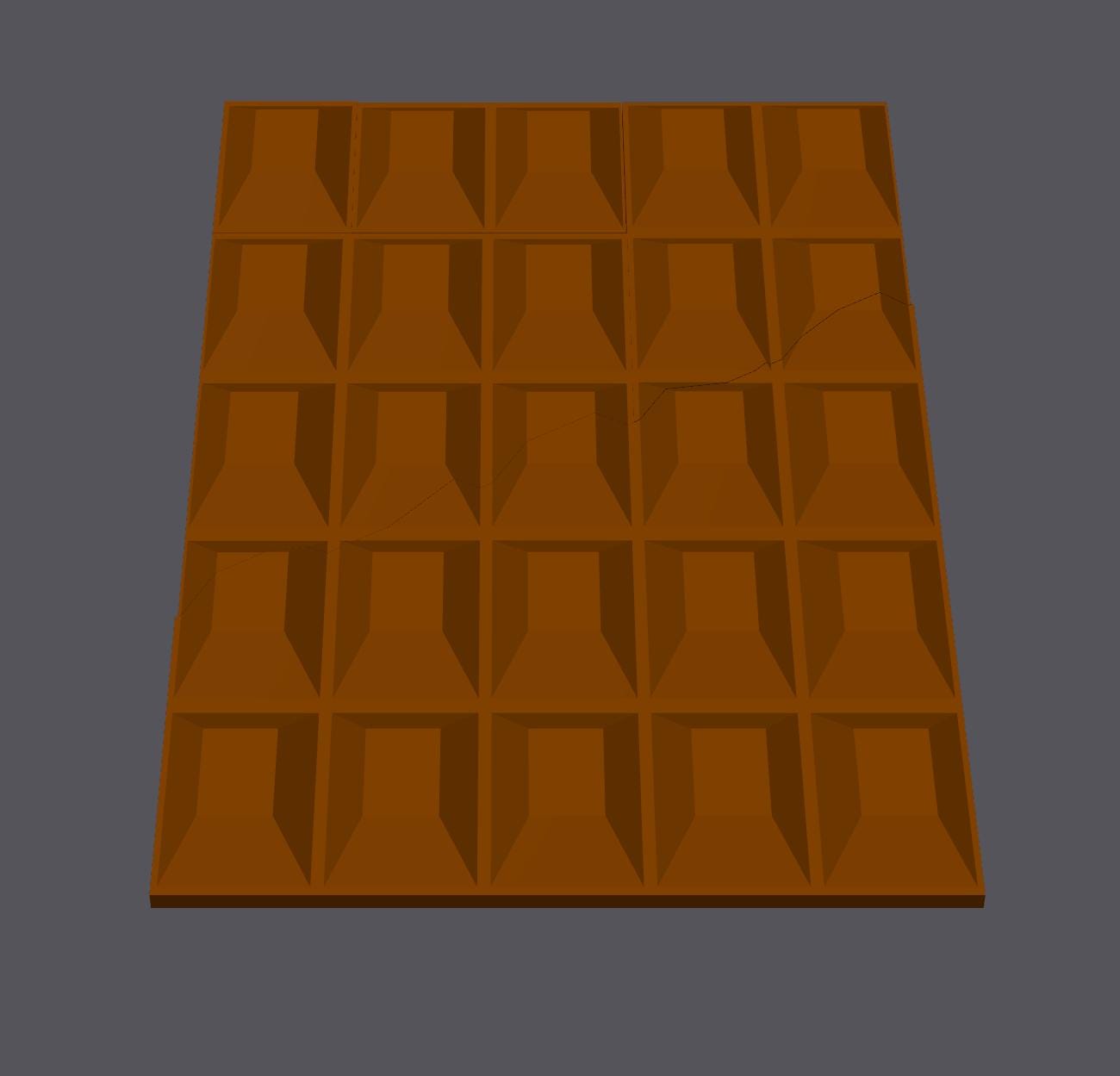 Infinite Chocolate Bar Puzzle - Large 20x30cm Brain Teaser for All Ages | Fun & Educational STEM Gift