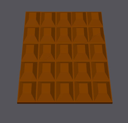 Infinite Chocolate Bar Puzzle - Large 20x30cm Brain Teaser for All Ages | Fun & Educational STEM Gift
