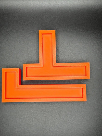 Hexomino Puzzle - 35 Unique 3D Printed Pieces, Fun Mind Challenge Gift for Kids & Teachers, Create Unique Shapes 50x50cm