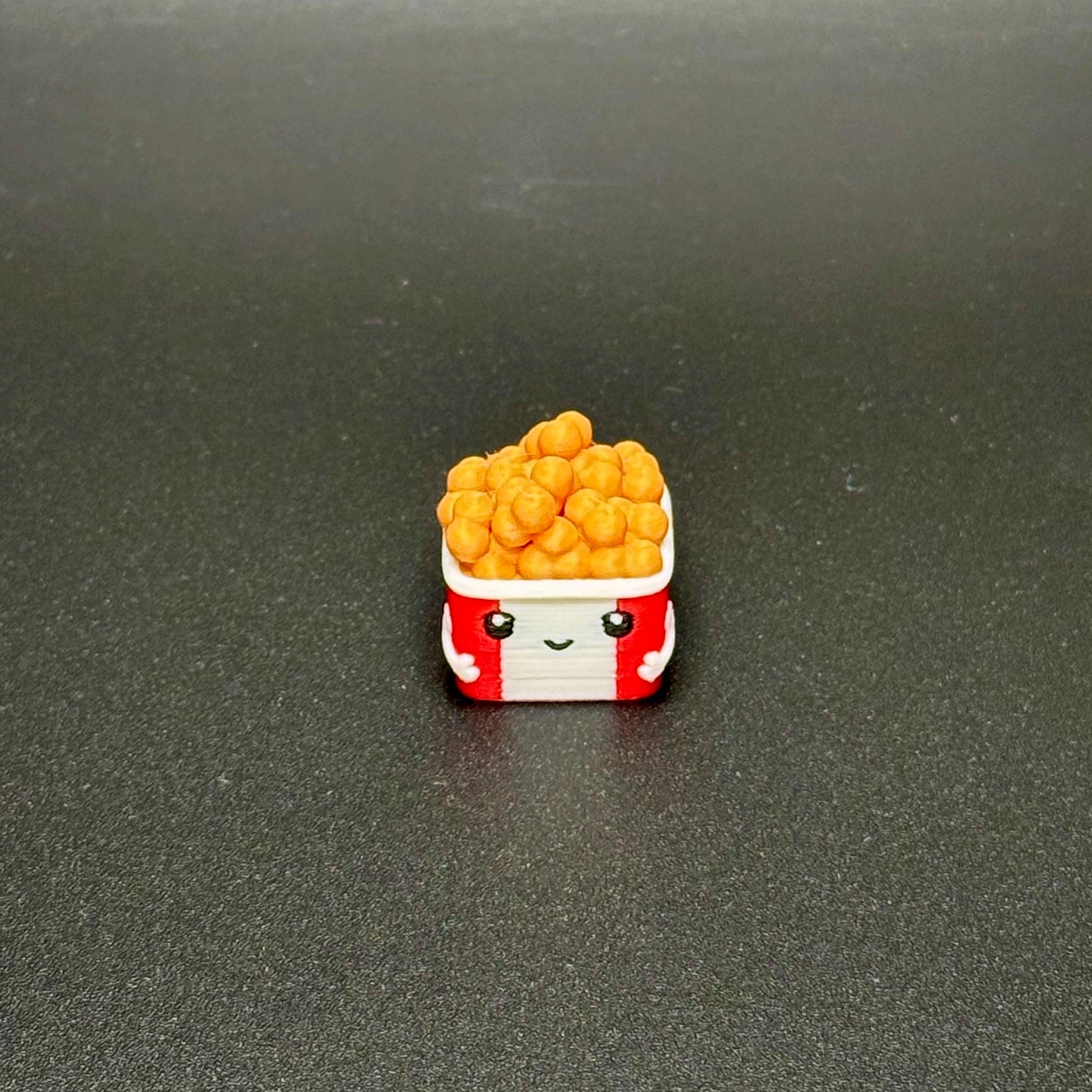 Handmade Cute Fast Food Keycaps, Burger, Fries, Popcorn, Hot Dog Keycaps for Cherry MX - Cute Custom Artisan Gift - Keycap Set for Him & Her