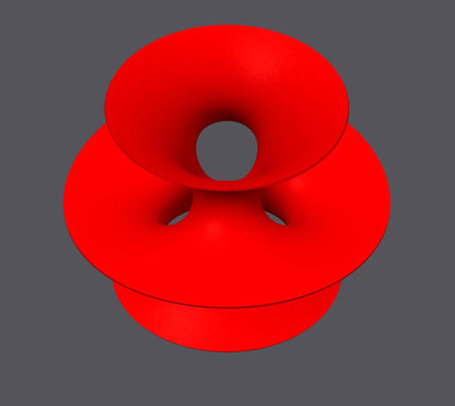 Costa's Minimal Surface Puzzle - Unique 3D Geometric Design | Stunning Math-Inspired Decor - High Quality 3D Print