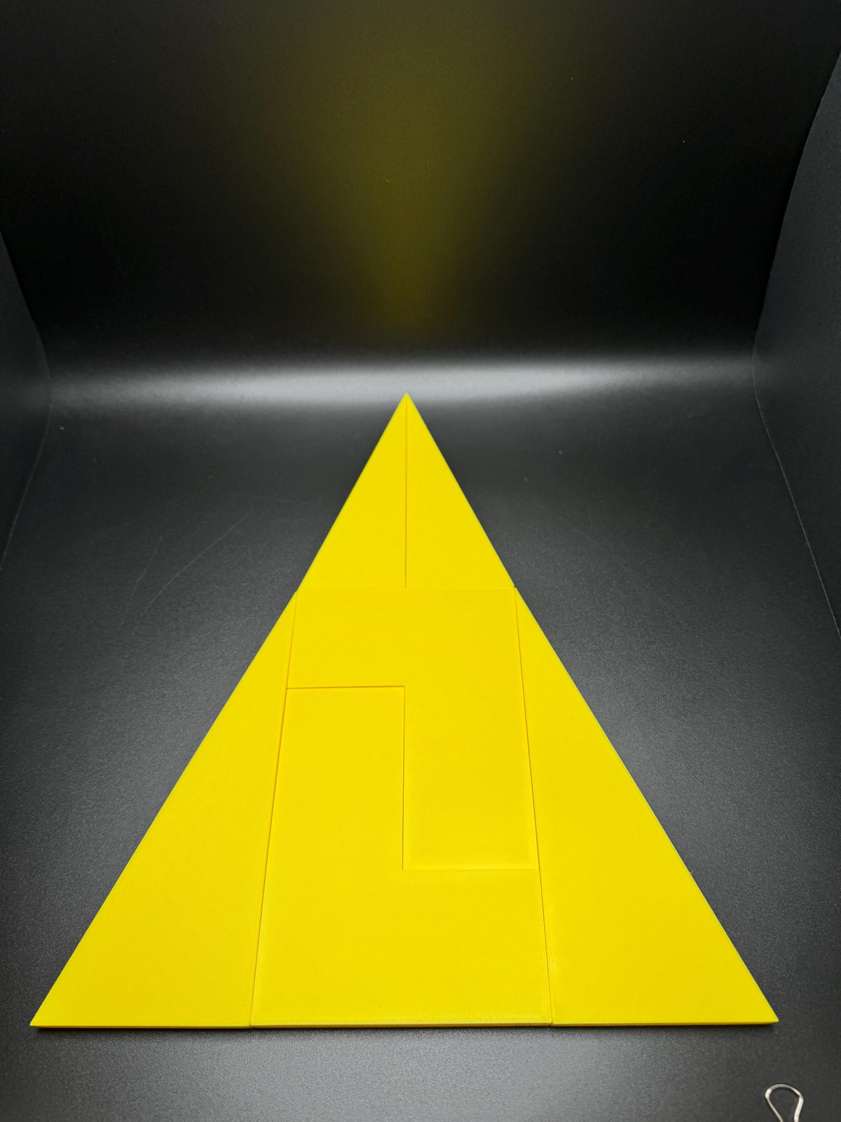 Magic Triangle Puzzle - High Quality 3D Printed STEM Learning Tool, Create a Hole & Challenge All Ages, Perfect Gift Idea