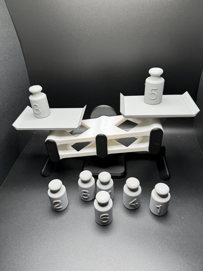 Heavy Weight Puzzle - Fun STEM Learning Tool for All Ages, Find the Heavy Piece with Scale, Educational Game
