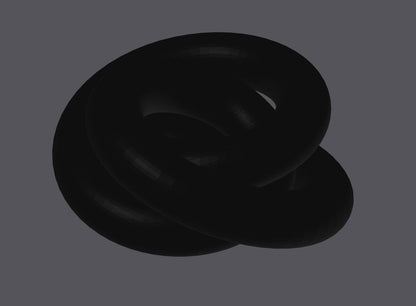 3D Printed Trefoil Knot - High Quality Gift for Teachers, Him or Her - Unique Decorative Art Piece