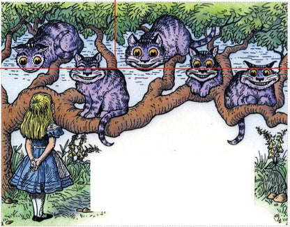 Disappearing Cat Optical Illusion Puzzle - Fun Brain Teaser for Adults & Kids, Unique Gift for Cat Lovers, Mind-Bending Game