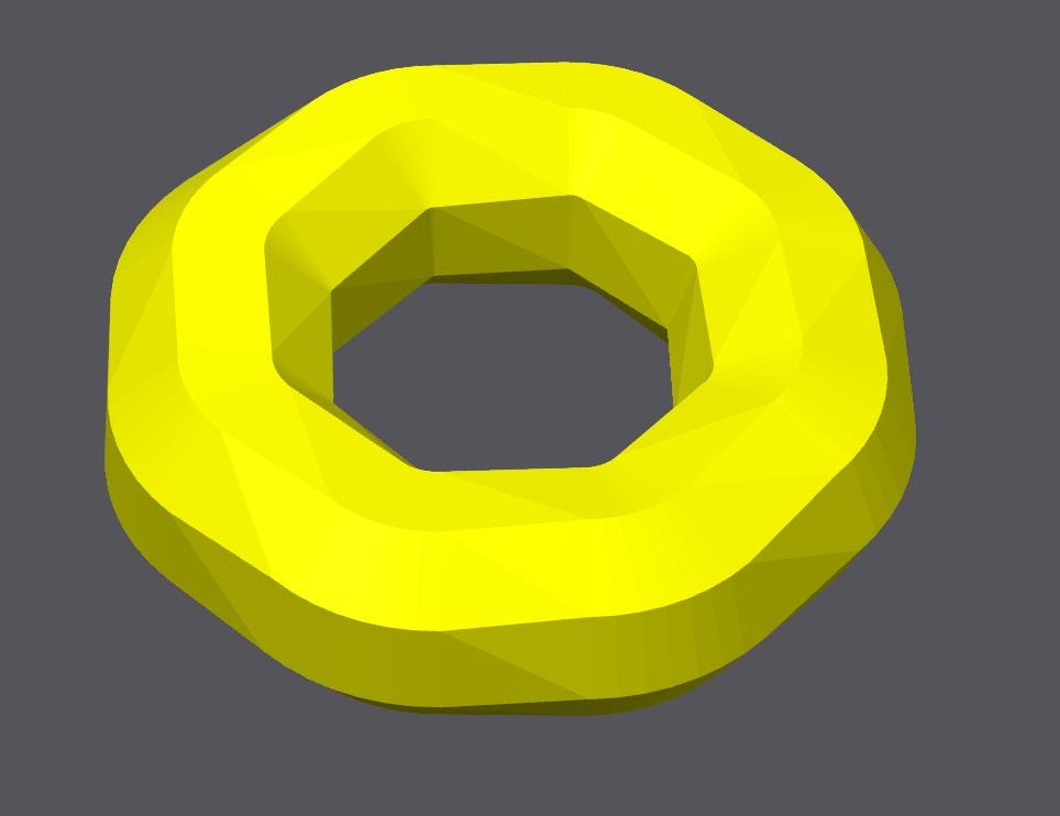 Mobius Objects for Studying Topology - 3D Printed Stylish Accent for Modern Home Decor, Teacher & Student Resource, Bookshelves, Tables