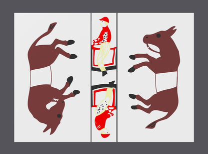 Sam Loyd's Famous Trick Donkeys - Modern 3D Recreation of 1800s Classic, Fun Brain Teaser for All Ages & Puzzle Lovers