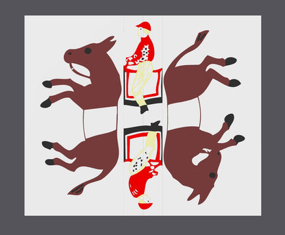 Sam Loyd's Famous Trick Donkeys - Modern 3D Recreation of 1800s Classic, Fun Brain Teaser for All Ages & Puzzle Lovers